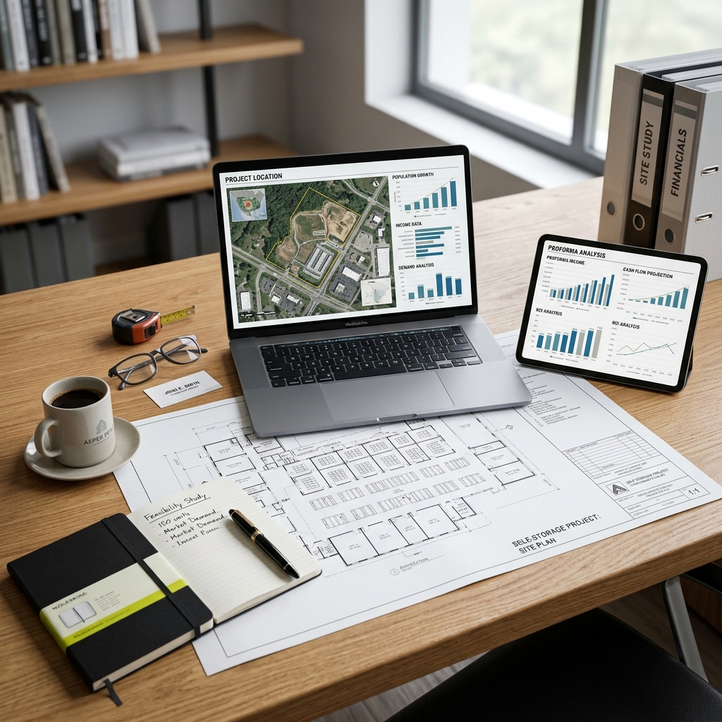 Studio tecnico e normativo del progetto self storage